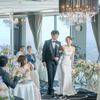 駅近×最上階貸切り◆美食とおもてなしで感謝を伝える結婚式