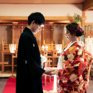 豪華15大特典！【駅近ホテル和婚必見】本格神殿&ケーキ