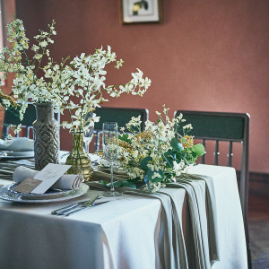 おふたりらしいテーブルコーディネートで|ST.MARGARET WEDDING（セント・マーガレット ウエディング）の写真(44236045)