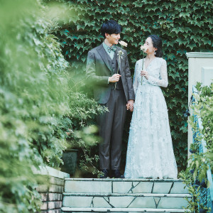 自然に囲まれた開放的なチャペルガーデン|ST.MARGARET WEDDING（セント・マーガレット ウエディング）の写真(44049309)