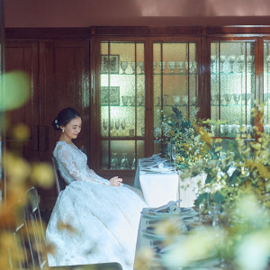 おふたりらしいデコレーションやウェルカムリースでゲストをお迎え。|ST.MARGARET WEDDING（セント・マーガレット ウエディング）の写真(44232902)