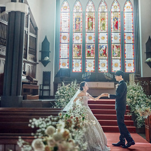 大聖堂での前撮りも人気|ST.MARGARET WEDDING（セント・マーガレット ウエディング）の写真(44232584)