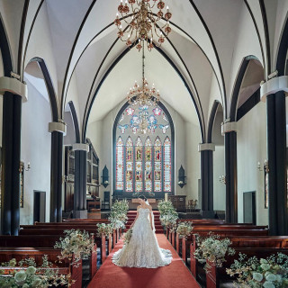 ＼挙式料全額無料／クラシカル大聖堂×料理評価◎黒毛牛オマール海老