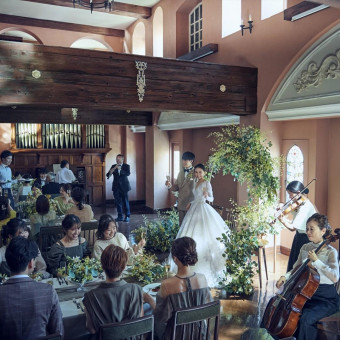 おふたりの未来へと続く物語を
セントマーガレットで始めましょう。