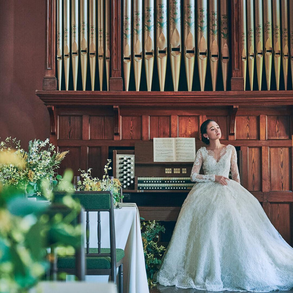 ＼*見学当日の申込限定*／
ウエディングケーキ 1,100円×大人人数分割引