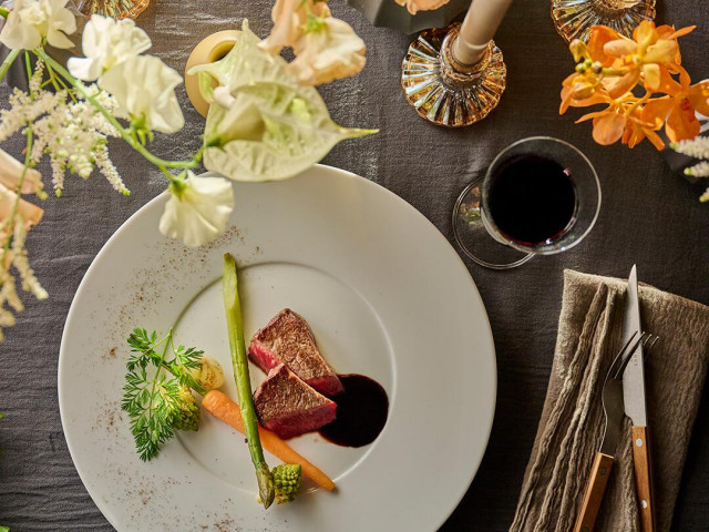 ウエディングのために造られたリストランテならではの「美食」