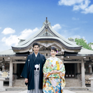 大阪城公園内に位置する「豊国神社」はホテルニューオータニ大阪の提携神社。和婚検討中の方におすすめ|ホテルニューオータニ大阪の写真(31903887)