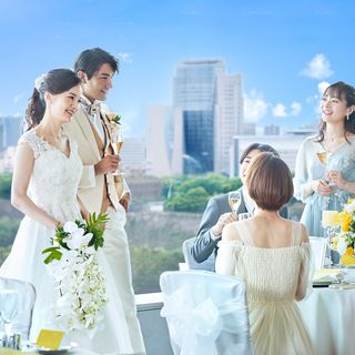 【大阪城を映すパノラマ】本格ホテルランチ×10万円相当スイート宿泊特典