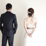お二人のイメージやご希望を取り入れながらの撮影。和装とは違った雰囲気もお楽しみ頂けます。