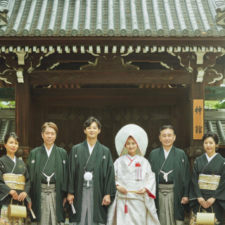 記念に残る家族写真の撮影も