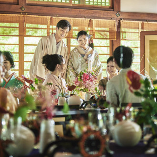 ゲストとの距離が近く、アットホームな雰囲気のパーティーが可能！