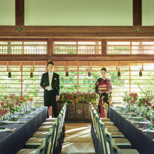 住吉大社の結婚式の公式写真