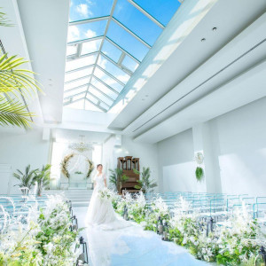 下見した会場の写真