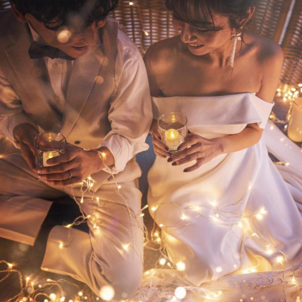 光に想いを託す、感動のキャンドルセレモニー