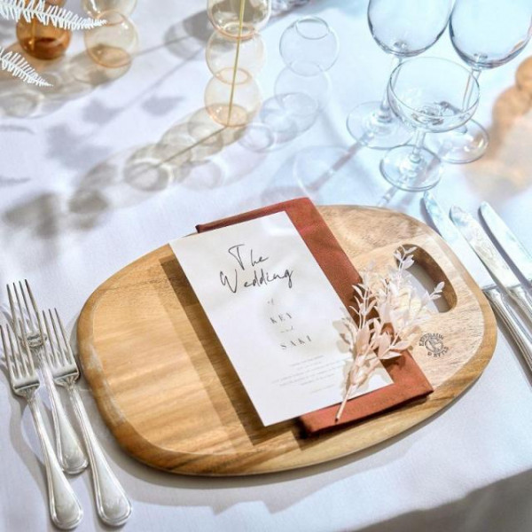 ゲストを迎える瞬間から“ふたりらしさ”を