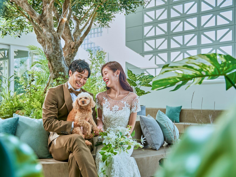 大好きな家族も主役！リングドッグや証明書など演出も多彩