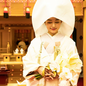 日本の美、白無垢で叶える結婚式も|ホテルブエナビスタの写真(38769285)