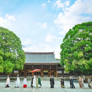 残席僅か【AM来館特典付】明治神宮見学×花嫁和装試着×選べる和洋試食