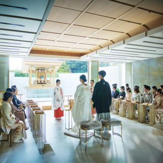 【新春特別フェア】和も洋も両方叶う!庭園の儀式殿を体験!