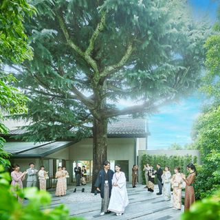 残▲【AM来館特典付】庭園を臨む儀式殿見学×花嫁和装試着×豪華試食