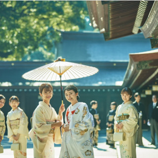 残席△【GW直前割BIG】明治神宮見学×花嫁和装試着×選べる和洋試食