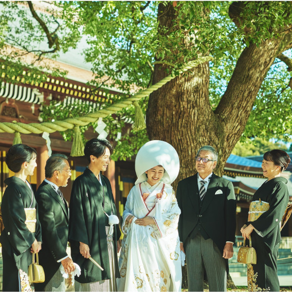 時間が無くても、きちんと神前結婚式＋親族で祝宴希望の方向け！