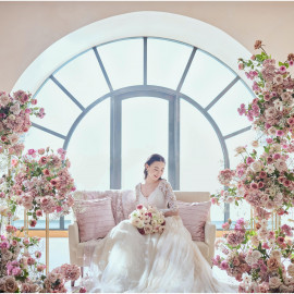 愛され花嫁体験◆ドレス70万特典&試着*憧れ大階段×和牛試食