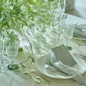 白×グリーン|アニヴェルセル 表参道の写真(56019658)