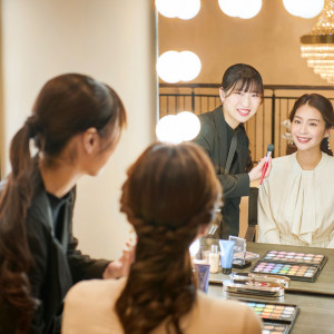 ヘアメイクリハーサルもあって安心|アニヴェルセル 表参道の写真(47611829)