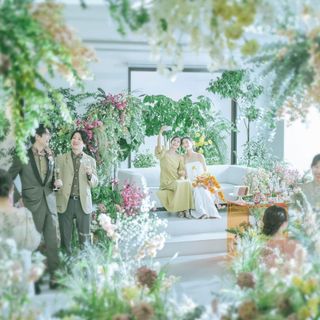今後流行必至！海外トレンドを抑えた「4F Atelier(アトリエ)」本物の植栽が会場内に