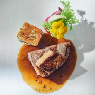 【来館特典】贅沢*3万円相当試食《トリュフ薫るきのこのスープ＆国産和牛フィレ＆平目のパイ包み》