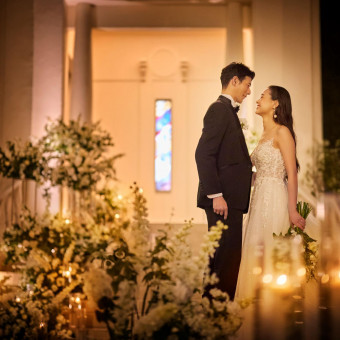 ナイトウエディングも人気