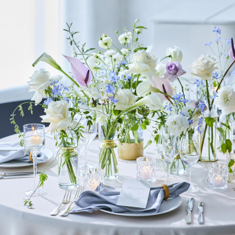 お二人のご希望に合わせてコーディネートも丸ごと提案