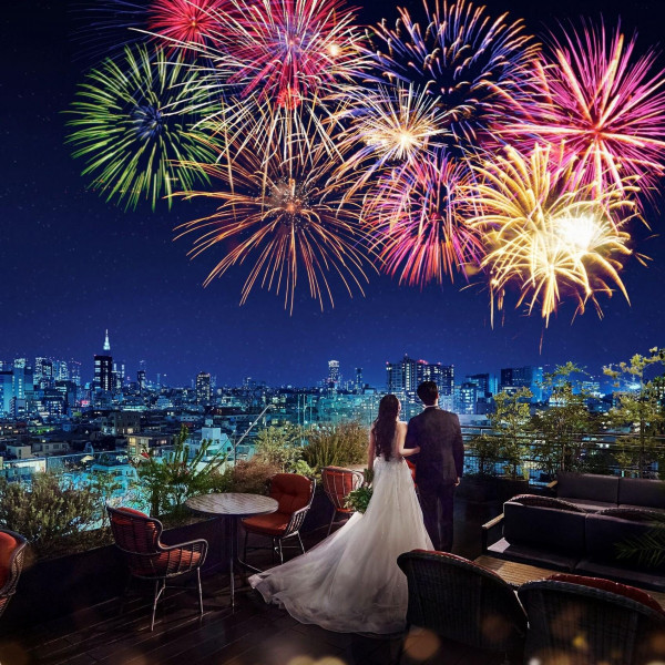 最上階のプレミアムルーフトップ。