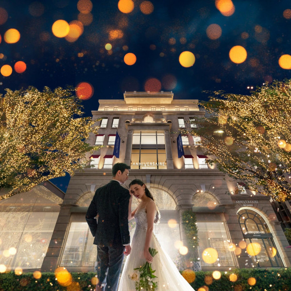 夜景やイルミネーションが楽しめる大人ウェディング