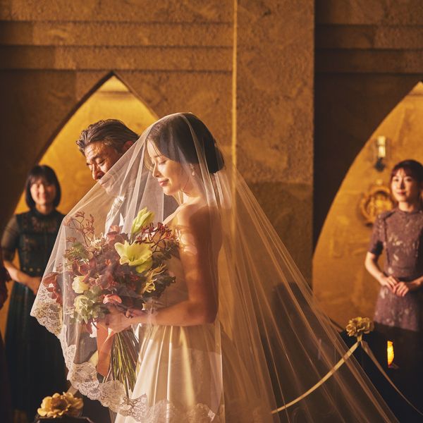 新婦入場は、ゲストの視線が集まる感動の瞬間で、挙式の始まりを華やかに演出する大切なセレモニーです|セレス高田馬場の写真(41711176)