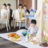 目に見えるところなので安心安全なキッズスペース