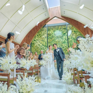 ＼祝日限定／心躍る*貸切ガーデン&新チャペル体験★豪華試食&10大特典