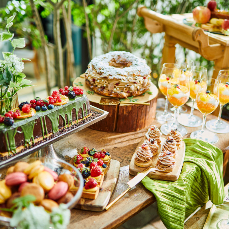 渋谷のデザートビュッフェの提供が可能な結婚式場特集