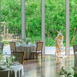 【和装も叶う】貸切×庭園の迎賓館WD体験＆和フレンチ試食