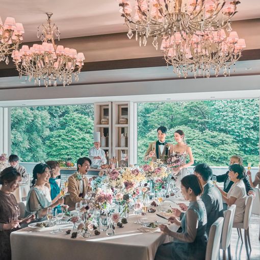 白金迎賓館 アートグレイスクラブの結婚式の公式写真（2枚目）