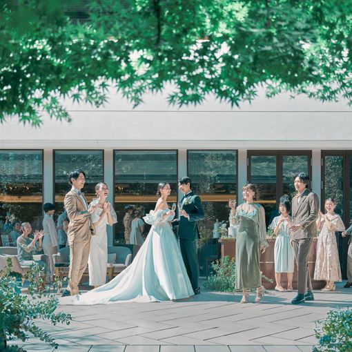 白金迎賓館 アートグレイスクラブの結婚式の公式写真（1枚目）