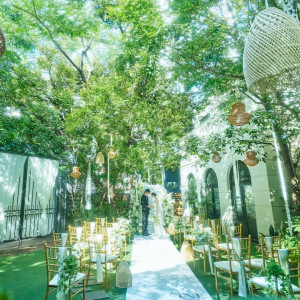 フォトスポットも多数ご用意しております|麻布迎賓館/テイクアンドギヴ・ニーズウェディングの写真(50464869)