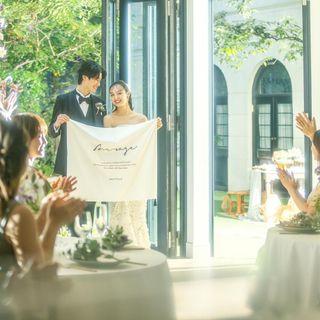 【祝日限定*BIG特典】緑溢れる貸切Party&ガーデン挙式×豪華試食