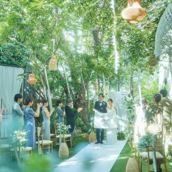 ガーデンチャペル挙式もオススメ