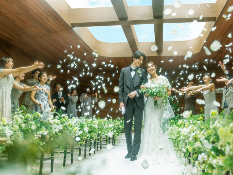 大切なお子様を授かったWハッピーの結婚式をフルサポート!