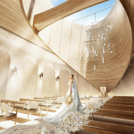 【お年玉付】新チャペル誕生♪貸切邸宅&ガーデンW体験★黒毛和牛試食