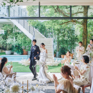 【プレミアム優待】シェフ渾身*黒毛和牛試食×上質チャペル&階段入場体験