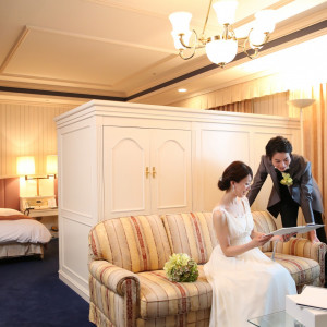 結婚式当日は、お二人にハネムーンステイをプレゼント。結婚式の余韻に浸って頂きながら、お二人の時間をお過ごし下さい。|ホテル東日本宇都宮の写真(1116953)