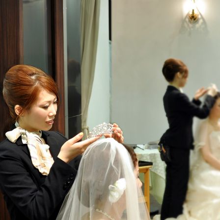 専属のヘアメイクスタッフ|ホテル東日本宇都宮の写真(970680)